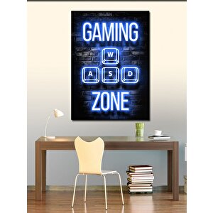 Kanvas Tablo Gaming Zone 100x140 cm