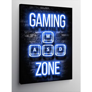 Kanvas Tablo Gaming Zone 70x100 cm