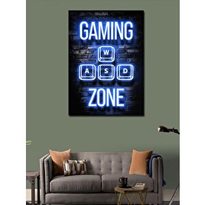 Kanvas Tablo Gaming Zone 70x100 cm