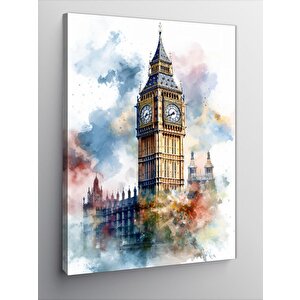 Kanvas Tablo Big Ben Kulesi 50x70 cm