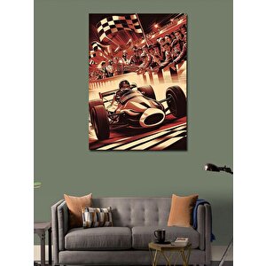 Kanvas Tablo Formula 1 Yarışı 70x100 cm