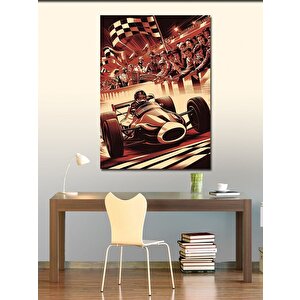 Kanvas Tablo Formula 1 Yarışı 50x70 cm