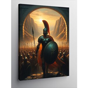 Kanvas Tablo Gladyatörler 100x140 cm