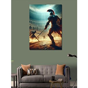 Kanvas Tablo Arenadaki Gladyatör 70x100 cm