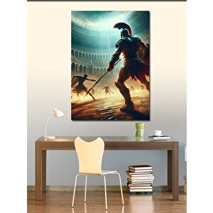 Kanvas Tablo Arenadaki Gladyatör 70x100 cm