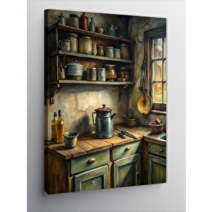 Kanvas Tablo Eski Mutfak 70x100 cm