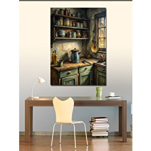 Kanvas Tablo Eski Mutfak 70x100 cm