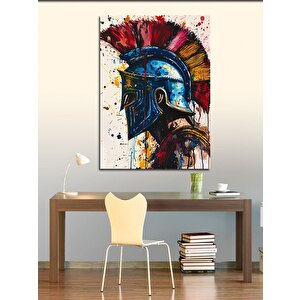 Kanvas Tablo Gladyatör Kaskı 100x140 cm