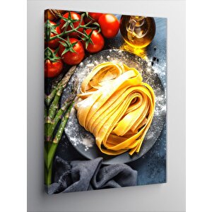 Kanvas Tablo Makarna Mutfak Temalı 70x100 cm