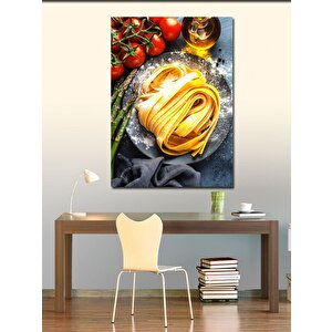 Kanvas Tablo Makarna Mutfak Temalı 70x100 cm
