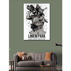 Kanvas Tablo Linkin Park 100x140 cm