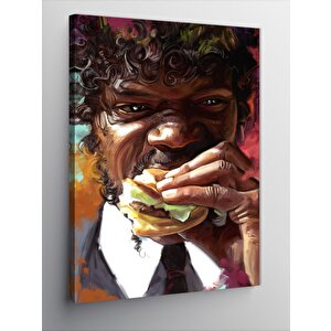Kanvas Tablo Pulp Fiction Jules Winnfield 50x70 cm
