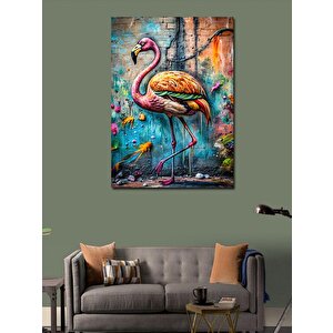 Kanvas Tablo Flamingo 50x70 cm