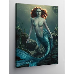 Kanvas Tablo Deniz Kızı 70x100 cm