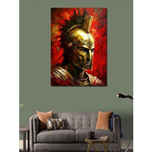 Kanvas Tablo Miğferli Roma Askeri 50x70 cm