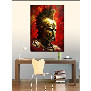Kanvas Tablo Miğferli Roma Askeri 50x70 cm
