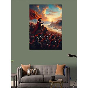 Kanvas Tablo Roma Askerleri 50x70 cm