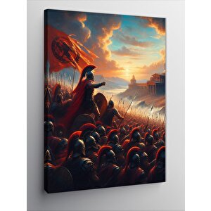 Kanvas Tablo Roma Askerleri 100x140 cm