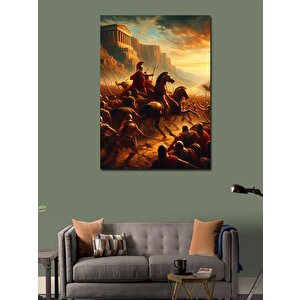 Kanvas Tablo Roma Askerleri 70x100 cm
