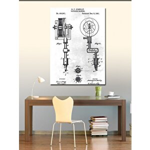 Kanvas Tablo Dövme Makinesi Anatomisi