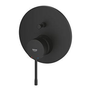Essence Ankastre Banyo Duş Bataryası 2 Çıkışlı Divertörlü Phantom Black - 24167kf1
