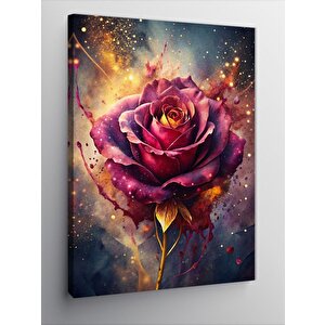 Kanvas Tablo Kırmızıgül 50x70 cm