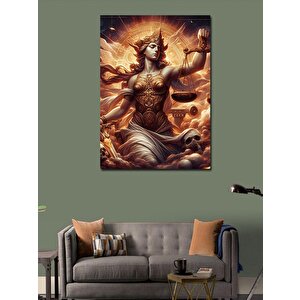 Kanvas Tablo Adalet Tanrıçası Themis 100x140 cm
