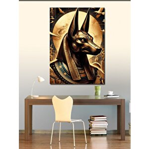Kanvas Tablo Anubis 50x70 cm