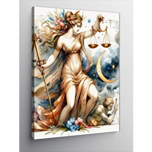 Kanvas Tablo Adalet Tanrıçası Themis 70x100 cm