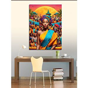 Kanvas Tablo Afrikalı Kadınlar 50x70 cm