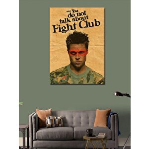 Kanvas Tablo Fight Club Dövüş Kulübü 50x70 cm
