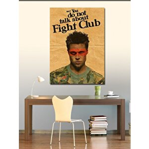 Kanvas Tablo Fight Club Dövüş Kulübü 50x70 cm