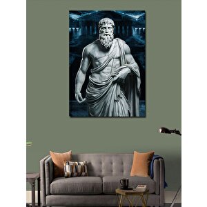 Kanvas Tablo Zeus Heykeli 100x140 cm