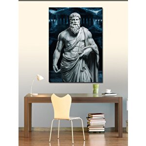 Kanvas Tablo Zeus Heykeli 100x140 cm