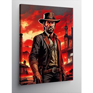 Kanvas Tablo Red Dead Redemption 2 100x140 cm