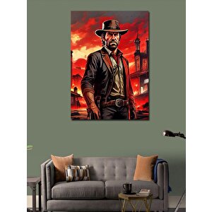 Kanvas Tablo Red Dead Redemption 2 100x140 cm