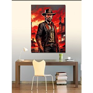 Kanvas Tablo Red Dead Redemption 2 100x140 cm