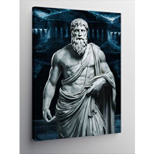 Kanvas Tablo Zeus Heykeli 70x100 cm