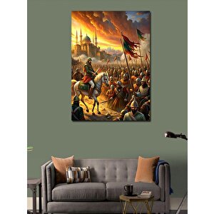 Kanvas Tablo İstanbul'un Fethi 1453 50x70 cm