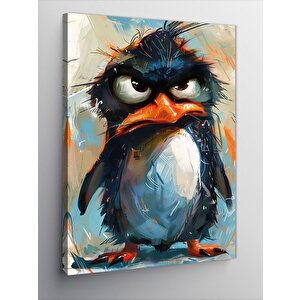 Kanvas Tablo Kızgın Penguen 70x100 cm