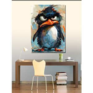 Kanvas Tablo Kızgın Penguen 70x100 cm