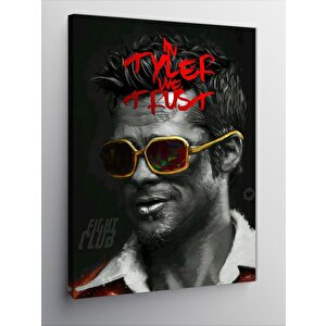 Kanvas Tablo Fight Club Dövüş Kulübü 100x140 cm