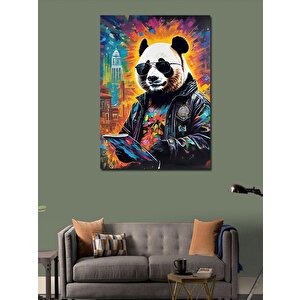 Kanvas Tablo Gözlüklü Panda 50x70 cm