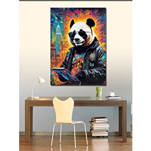 Kanvas Tablo Gözlüklü Panda 50x70 cm