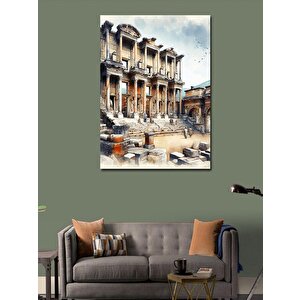 Kanvas Tablo Efes Celsus Kütüphanesi 50x70 cm