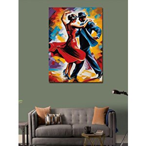 Kanvas Tablo Salsa Yapan Çift 100x140 cm