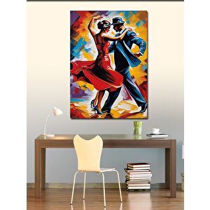 Kanvas Tablo Salsa Yapan Çift 70x100 cm