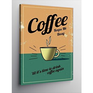 Kanvas Tablo Coffee Afiş
