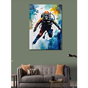 Kanvas Tablo Dalgıç 50x70 cm