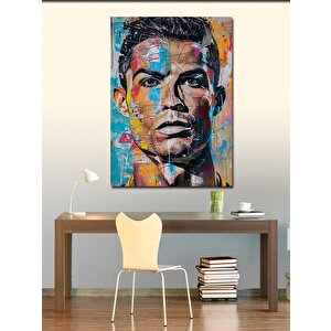 Kanvas Tablo Cristiano Ronaldo Futbolcu 70x100 cm